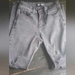 💜Girls distressed skinny jeans size 7💜